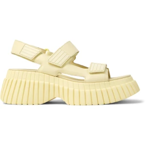 CAMPER BCN - Eleganckie buty dla Kobiety - Żółty, rozmiar 36, Skóra licowa