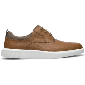 CAMPER Bill - Eleganckie buty dla Mężczyźni - Brązowy, Skóra licowa / Tkanina