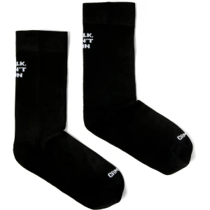 CAMPER Black mid-length basics socks - Unisex Skarpetki - Czarny, Tkanina