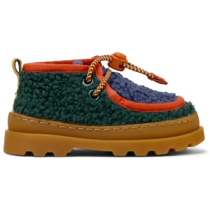 CAMPER Bobo Choses x Camper - Eleganckie obuwie sportowe dla Firstwalkers - Zielony,Niebieski,Żółty, rozmiar 21, Tkanina/Skóra licowa