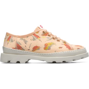 CAMPER Brutus - Buty na co dzień dla Kobiety - Żółty,Szary,Czerwony, rozmiar 35, Tkanina