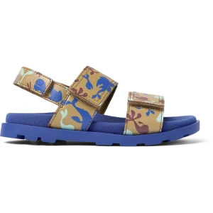 CAMPER Brutus Sandal - Sandały dla Dla dziewczynek - Beżowy,Niebieski,Czerwony, rozmiar 28, Skóra licowa