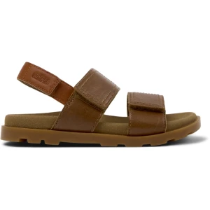 CAMPER Brutus Sandal - Sandały dla Dla dziewczynek - Brązowy, rozmiar 28, Skóra licowa