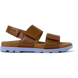CAMPER Brutus Sandal - Sandały dla Dla dziewczynek - Brązowy, rozmiar 28, Skóra licowa