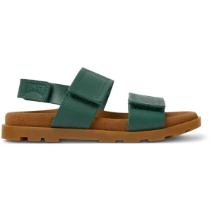 CAMPER Brutus Sandal - Sandały dla Dla dziewczynek - Zielony, rozmiar 28, Skóra licowa