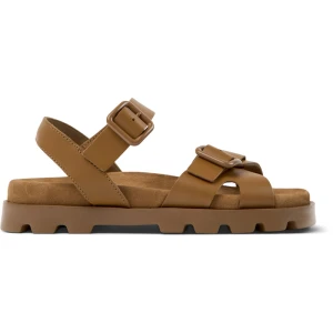 CAMPER Brutus Sandal - Sandały dla Kobiety - Brązowy, rozmiar 35, Skóra licowa