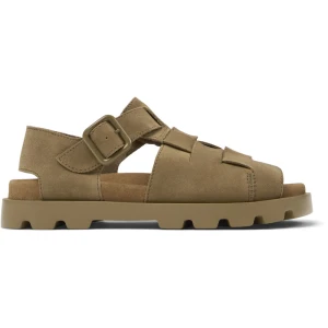 CAMPER Brutus Sandal - Sandały dla Kobiety - Brązowy, rozmiar 35, Zamsz