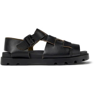 CAMPER Brutus Sandal - Sandały dla Kobiety - Czarny, rozmiar 35, Skóra licowa