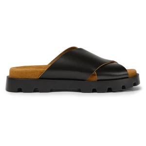 CAMPER Brutus Sandal - Sandały dla Kobiety - Czarny, Skóra licowa