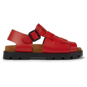 CAMPER Brutus Sandal - Sandały dla Kobiety - Czerwony, rozmiar 35, Skóra licowa