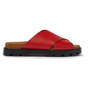 CAMPER Brutus Sandal - Sandały dla Kobiety - Czerwony, rozmiar 35, Skóra licowa