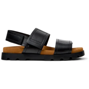 CAMPER Brutus Sandal - Sandały dla Mężczyźni - Czarny, rozmiar 39, Skóra licowa