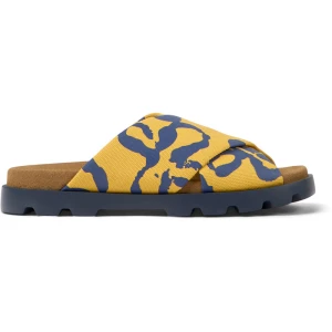 CAMPER Brutus Sandal - Sandały dla Mężczyźni - Pomarańczowy,Niebieski, rozmiar 39, Tkanina