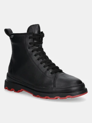 Camper buty skórzane Brutus+ męskie kolor czarny K300536-001