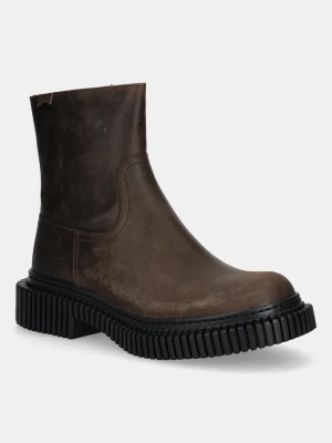 Camper buty skórzane Pix Berlin brązowy