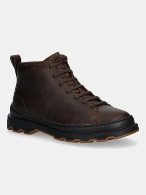 Camper buty wysokie Brutus+ męskie kolor brązowy K300535-002