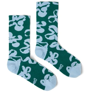 CAMPER Calma Socks PYRATEX® - Unisex Skarpetki - Zielony,Niebieski, rozmiar L, Tkanina