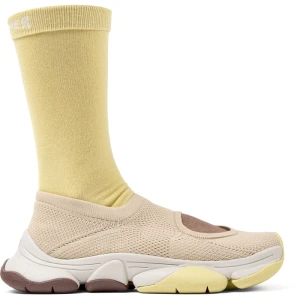 CAMPER Camper x ISSEY MIYAKE - Karst Finch - Baleriny dla Kobiety - Beżowy, rozmiar 35, Tkanina