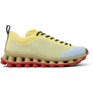 CAMPER Camper x SUNNEI - PELOTISSIMA - Trampki dla Kobiety - Żółty,Niebieski, rozmiar 35, Tkanina