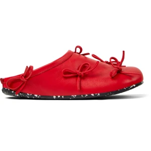 CAMPER Wabi x Casa Camper - Pantofle dla Mężczyźni - Czerwony, rozmiar 39, Skóra licowa