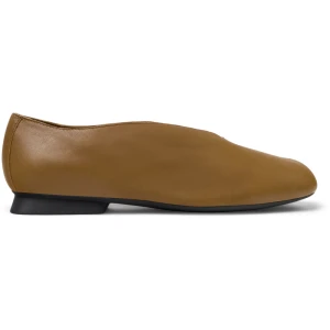 CAMPER Casi Myra - Na płaskim obcasie dla Kobiety - Brązowy, rozmiar 35, Skóra licowa