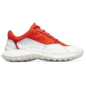 CAMPER CRCLR - Trampki dla Kobiety - Czerwony,Biały,Niebieski, rozmiar 36, Tkanina/Skóra licowa