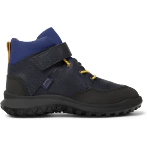 CAMPER CRCLR - Trzewiki dla Dla dziewczynek - Niebieski,Czarny, rozmiar 25, Skóra licowa/Tkanina