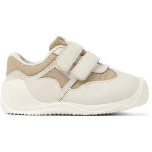 CAMPER Dadda - Trampki dla Firstwalkers - Beżowy,Biały, rozmiar 21, Tkanina/Skóra licowa