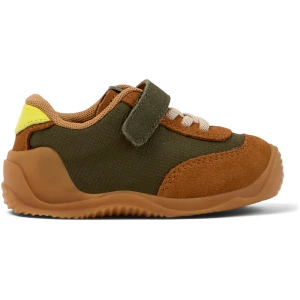 CAMPER Dadda - Trampki dla Firstwalkers - Zielony,Brązowy,Żółty, rozmiar 21, Tkanina