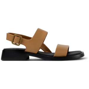 CAMPER Dana - Sandały dla Kobiety - Brązowy, rozmiar 35, Skóra licowa