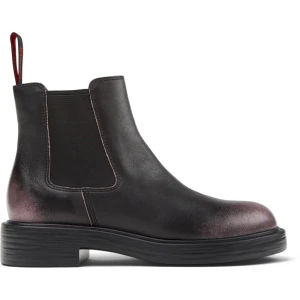 CAMPER Dean - Eleganckie buty dla Kobiety - Czarny,Różowy, rozmiar 35, Skóra licowa