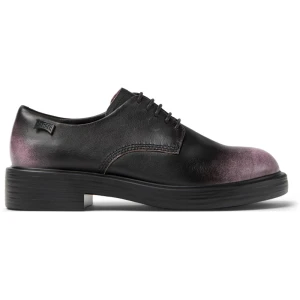 CAMPER Dean - Na płaskim obcasie dla Kobiety - Czarny,Różowy, rozmiar 35, Skóra licowa