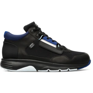 CAMPER Drift - Botki dla Mężczyźni - Czarny,Niebieski, rozmiar 39, Tkanina/Skóra licowa