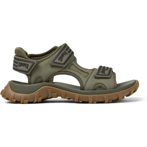 CAMPER Drift Trail Sandal - Sandały dla Mężczyźni - Zielony, rozmiar 39, Tkanina/Skóra licowa