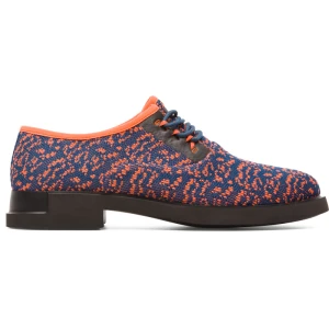 CAMPER Iman - Eleganckie buty dla Kobiety - Niebieski,Pomarańczowy, rozmiar 35, Tkanina