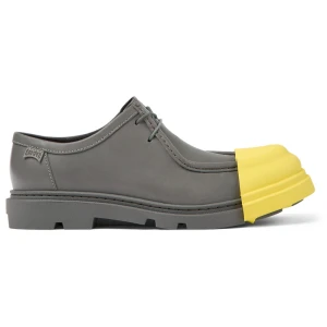 CAMPER Junction - Eleganckie buty dla Kobiety - Szary, rozmiar 36, Skóra licowa
