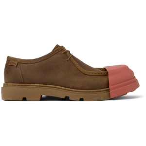 CAMPER Junction - Eleganckie buty dla Mężczyźni - Brązowy, rozmiar 39, Skóra licowa
