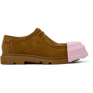 CAMPER Junction - Eleganckie buty dla Mężczyźni - Brązowy, rozmiar 39, Zamsz