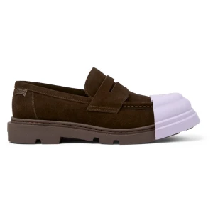 CAMPER Junction - Eleganckie buty dla Mężczyźni - Brązowy, rozmiar 39, Zamsz
