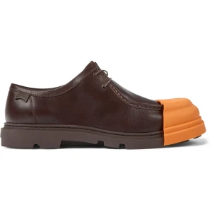 CAMPER Junction - Eleganckie buty dla Mężczyźni - Brązowy, Skóra licowa