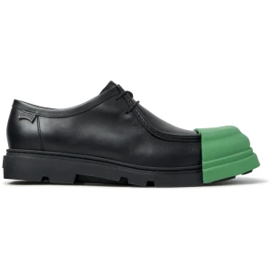 CAMPER Junction - Eleganckie buty dla Mężczyźni - Czarny, Skóra licowa