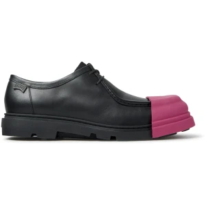 CAMPER Junction - Eleganckie buty dla Mężczyźni - Czarny, Skóra licowa