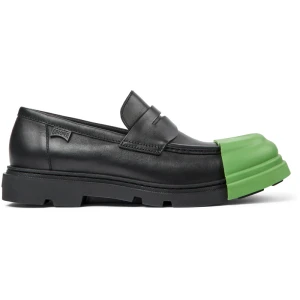 CAMPER Junction - Eleganckie buty dla Mężczyźni - Czarny, Skóra licowa