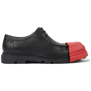 CAMPER Junction - Eleganckie buty dla Mężczyźni - Czarny, Skóra licowa