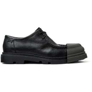 CAMPER Junction - Eleganckie buty dla Mężczyźni - Czarny, Skóra licowa