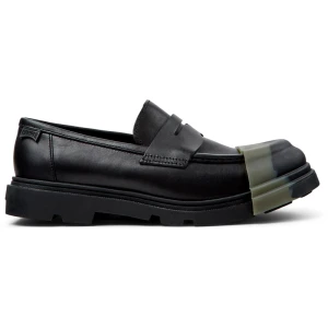 CAMPER Junction - Eleganckie buty dla Mężczyźni - Czarny, Skóra licowa