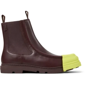CAMPER Junction - Eleganckie buty dla Mężczyźni - Kasztanowy, rozmiar 39, Skóra licowa