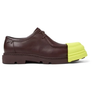 CAMPER Junction - Eleganckie buty dla Mężczyźni - Kasztanowy, rozmiar 39, Skóra licowa