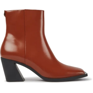 CAMPER Karole - Botki dla Kobiety - Brązowy, rozmiar 35, Skóra licowa