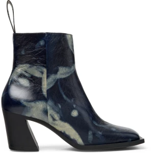 CAMPER Karole - Botki dla Kobiety - Czarny,Beżowy, rozmiar 35, Skóra licowa